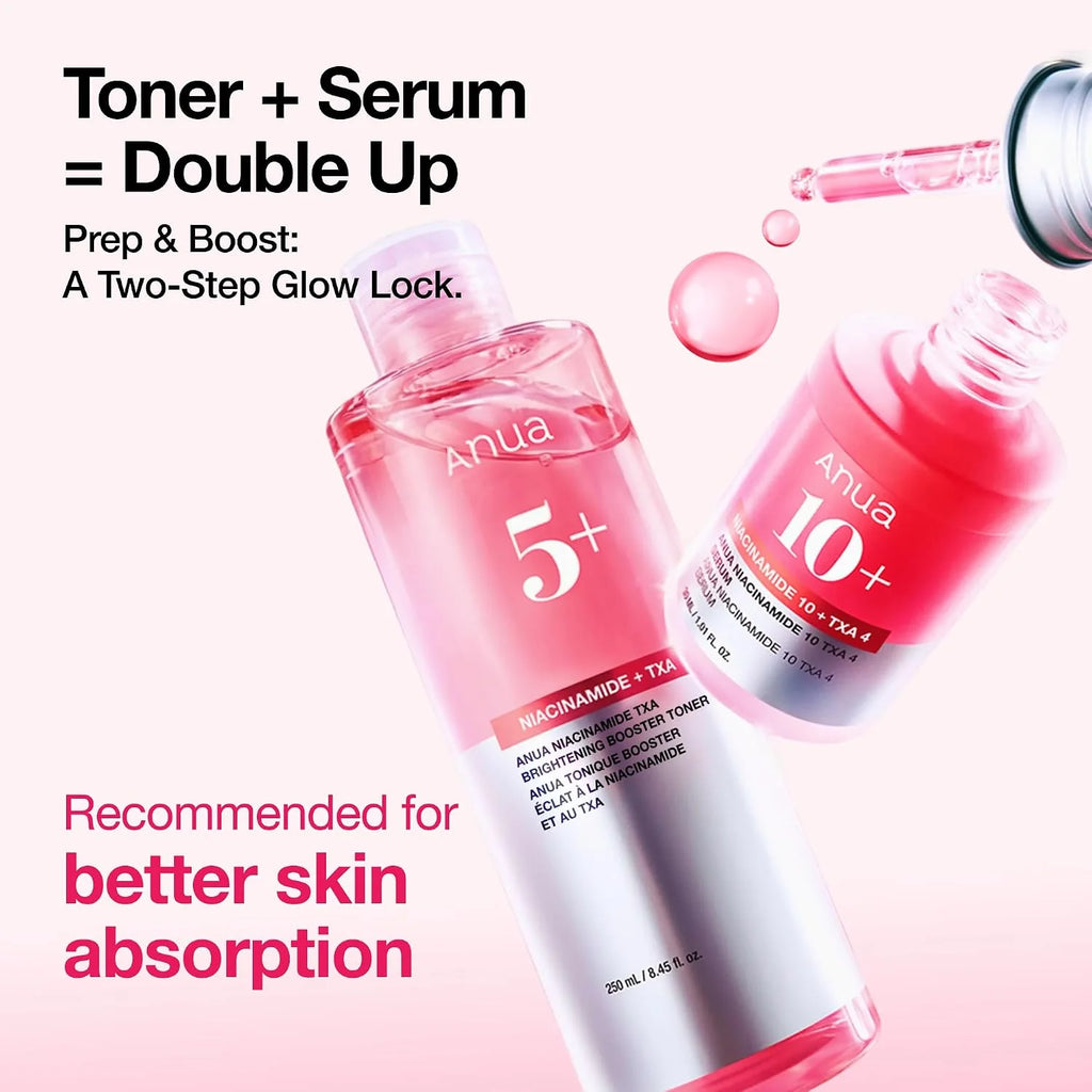 Anua Niacinamide Tranexamic Acid Brightening Booster Toner 250ml